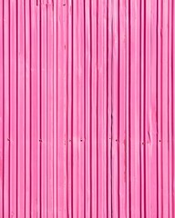 Pink Corrugated Metal Sheet Wall