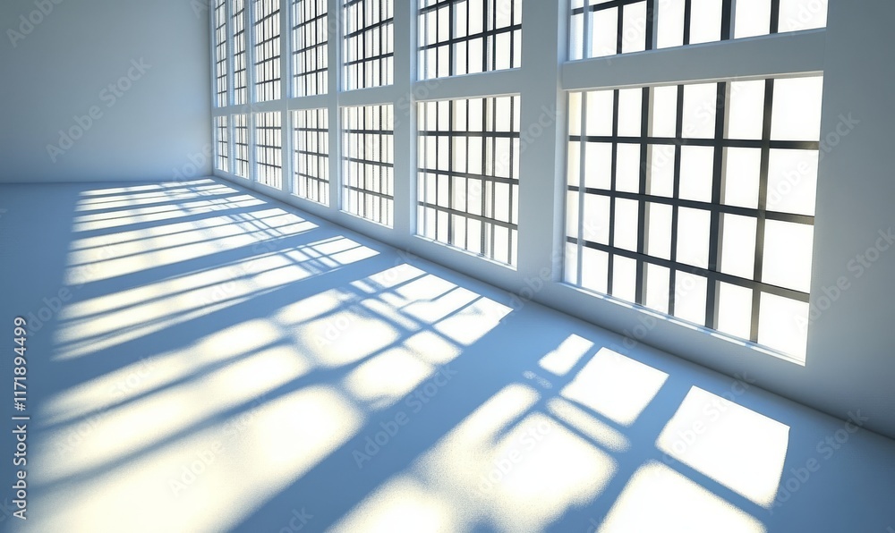 Poster for design or product presentation, this background image includes a light and shadow play rendered 