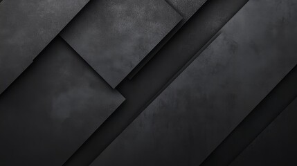 Abstract Dark Gray Geometric Background - Modern Design