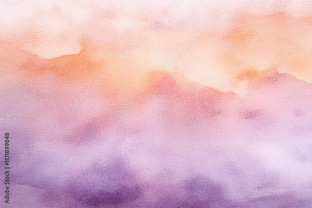 Poster watercolor background texture abstract soft gradient pastel peach lavender artistic paper design