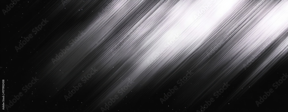 Aufkleber monochrome abstract background with noise texture grainy black white gray silver design