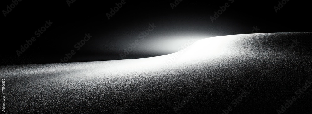Poster black white abstract composition smooth gradients high contrast depth minimalist design textured bac
