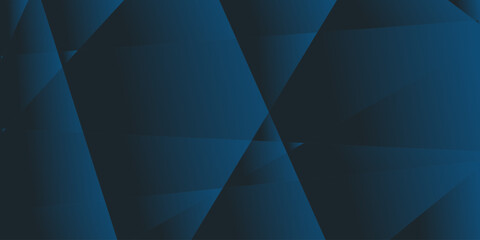Obraz premium Abstract Geometric Texture: Navy Blue Diamond Pattern. This is a dark blue abstract geometric background texture. The pattern consists of overlapping shapes in varying shades.