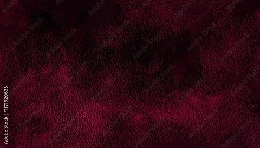 Aufkleber Rich Maroon and Black Abstract Texture with Subtle Gradient and Halftone Patterns for Backgrounds, Design Concepts, or Branding Projects
