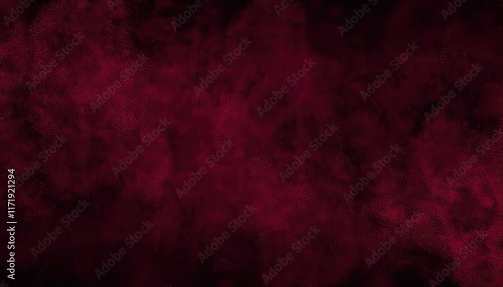 Poster Rich Maroon and Black Abstract Texture with Subtle Gradient and Halftone Patterns for Backgrounds, Design Concepts, or Branding Projects