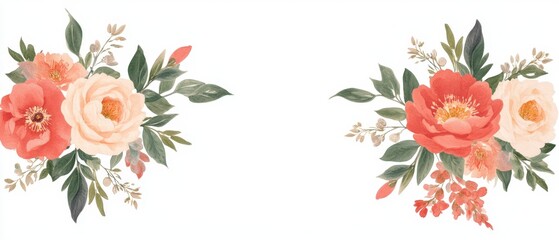 A stunning bouquet of vibrant flowers bursts with color against a pristine white backdrop, symbolizing love and affection for Valentineâ€™s Day.