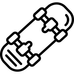 Skateboard icon
