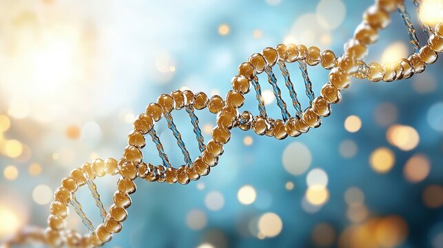 DNA is a double helix structure made up of nucleotides, which contain a sugar phosphate backbone and nitrogenous bases
