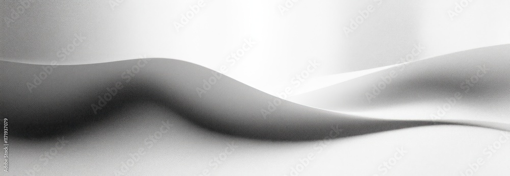 Aufkleber Abstract Monochrome Gradient Soft Focus Background Tranquil Noise Texture Elegant Grayscale Design