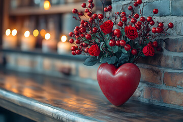 Valentine's Day Romantic Decoration.
