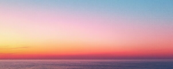 Serene Gradient Sky at Dawn Soft Pastel Colors Smooth Textured Background Design