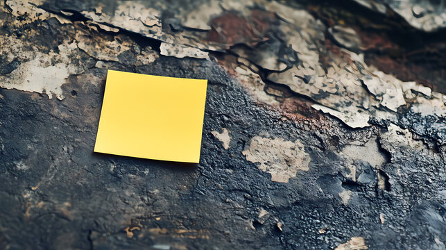 Post-it con chincheta texto don't forget!. Oblivian. Illustration