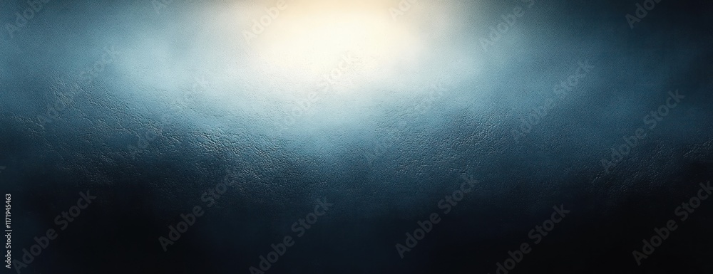 Poster Abstract Gradient Background with Dark Blue Glowing Texture and Blurred Design for Modern Digital Art