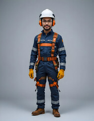 Portrait of a Confident Industrial Worker