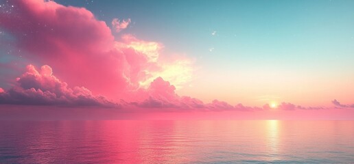 Fototapeta premium Pink White Gradient Background Soft Pastel Textured Banner Design Light Azalea Rose Abstract Smooth