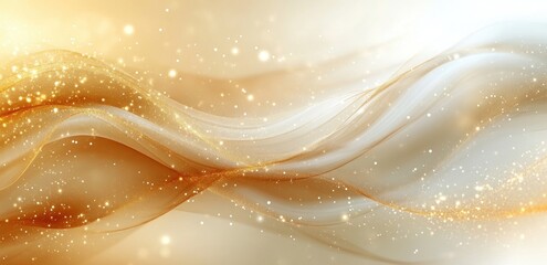 Soft Beige Cream Gradient Abstract Background Blurred Pastel Texture with Copy Space