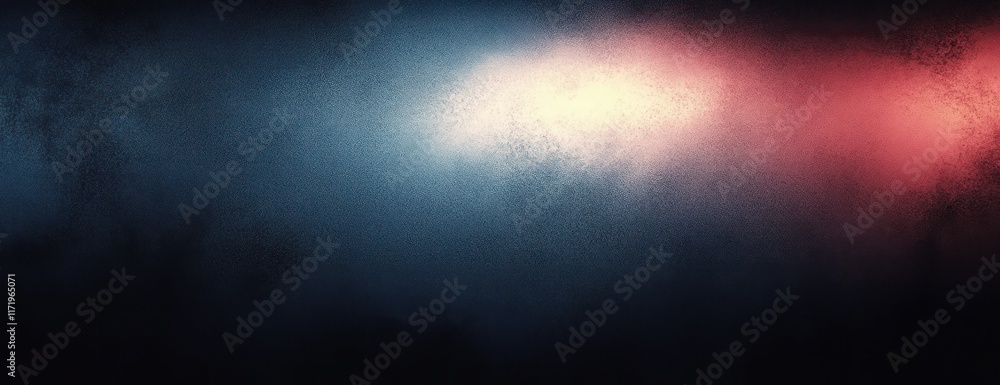 Poster abstract dark blue gradient background with glowing grainy texture for modern poster design