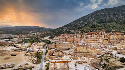 Marble quarry in Orosei, Sardinia
