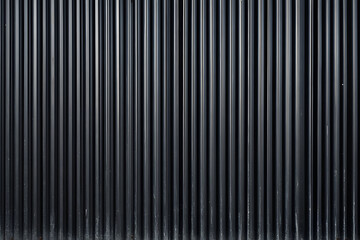 Obraz premium Vertical Corrugated Metal Surface Texture