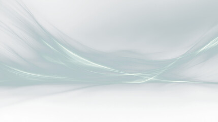 Naklejka premium Mystical Foggy Night in Delicate Blue Hues