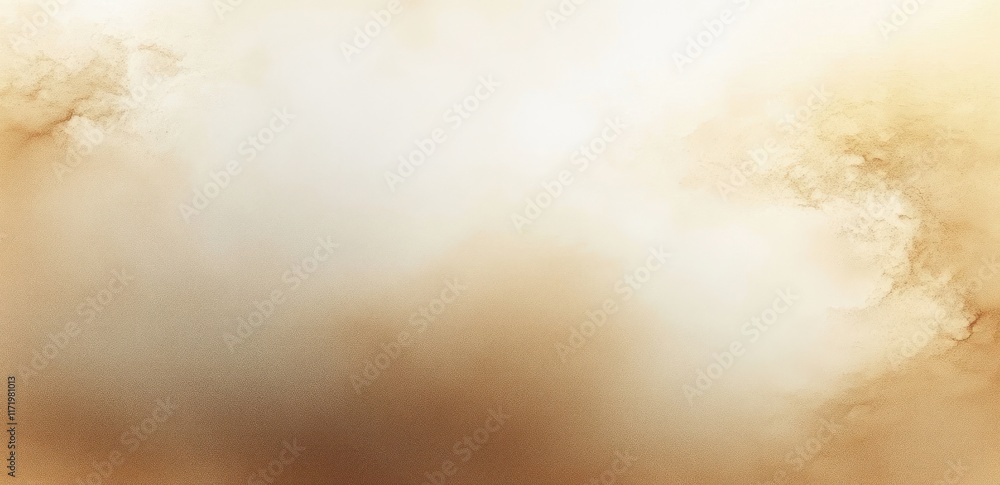 Poster warm beige cream gradient abstract background soft blur light texture design