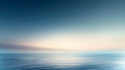 Obraz premium Serene Gradient: A Tranquil Transition from Deep Indigo to Soft Sky Blue, Capturing the Elegance of Color Gradation