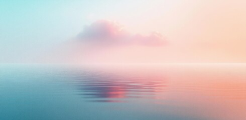 Gradient Background in Pastel Colors Soft Focus Light Grainy Banner Subtle Texture Copy Space Design