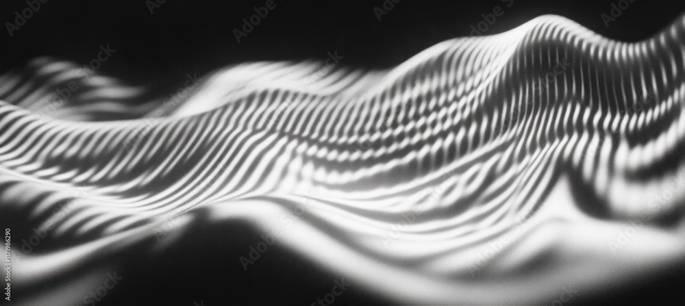 Aufkleber abstract black and white patterns high contrast texture motion blur dynamic composition