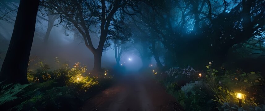 Quaint trailways leading viewers to secret gardens enriching experiences