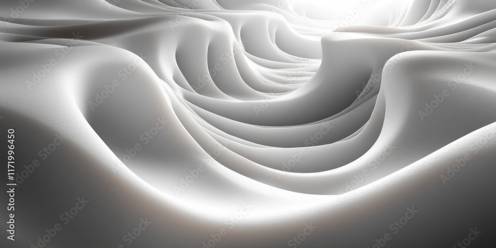 Poster abstract monochrome swirl background with grainy texture and soft gradients for poster and banner de