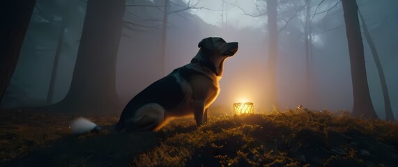 Warm pet moments expressively celebrated leaning into seasonal joy illustrated