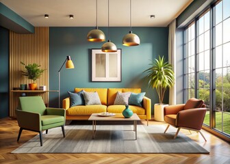 Elevate your living room: Explore modern furniture, decor, and inspiring design ideas.