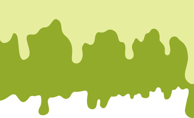 illustration of a green paint splash