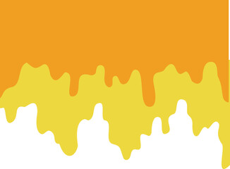 yellow paint dripping