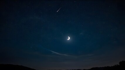 night sky with stars