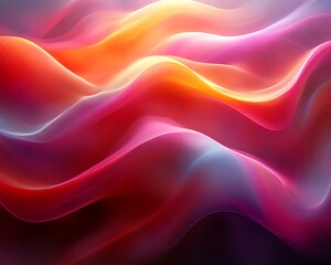 Obraz premium Abstract colorful wavy background.