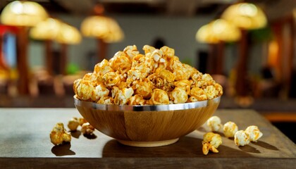 Feel the joy of popcorn in the theater.  