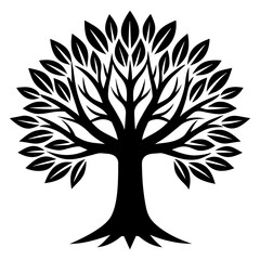 Tree Vector icon illustration