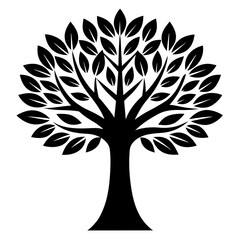 Tree Vector icon illustration