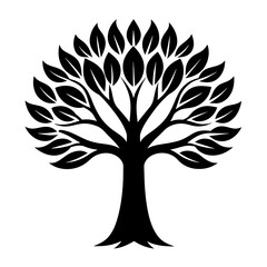 Tree Vector icon illustration