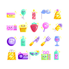 001 ILUSTROFLAT ICON ADS BIRTHDAY ELEMENTS 4