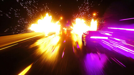 A futuristic financial dashboard featuring glowing circular graphs and sharp line charts, seamlessly overlaid on a sleek digital holographic interface for real-time analytics and financial insights.
