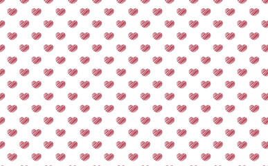ハート背景　パターンスウォッチ