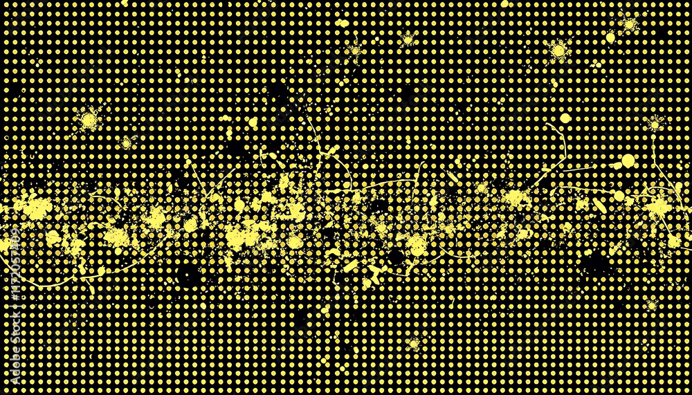 Poster halfton pattern dot background texture overlay grunge distress linear vector. vector halftone dots. 