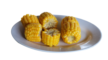Sweet boiled corn is a delightful treat that warms both the heart and the stomach. Its golden kernels, perfectly cooked to tenderness, offer a satisfying crunch with each bite. The natural sweetness o