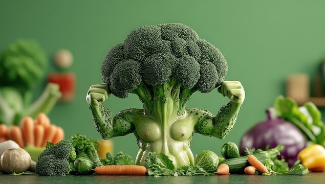 The Mighty Broccoli: A Fitness Food Champion