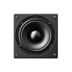 Speaker isolated on transparent background