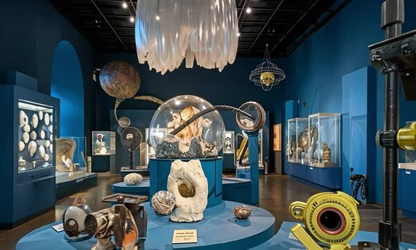 A fun, unusual museum with strange, mysterious objects, such as preserved specimens and crystals.