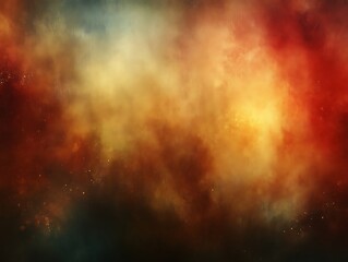 Abstract fiery and smoky texture background.