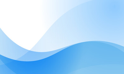 Abstract blue waves background, minimal waves design concept